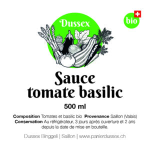 Sauce tomate basilic (500ml)